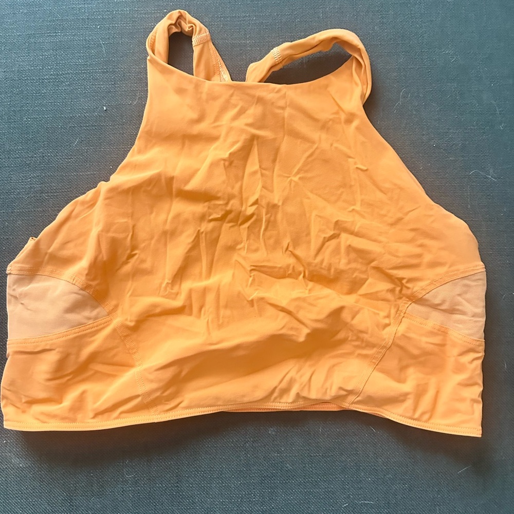 Lululemon Mesh Back High Neck Sports Bra